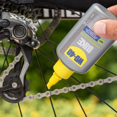 Lubrifiant chaîne de vélo conditions secs WD40 100 ml