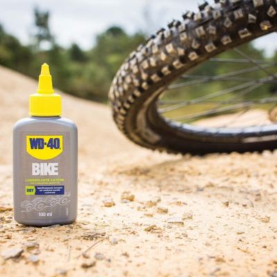 Lubrifiant chaîne de vélo conditions secs WD40 100 ml