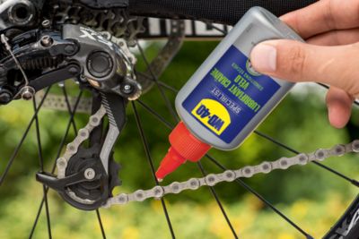 Lubrifiant chaîne de vélo conditions secs WD40 100 ml