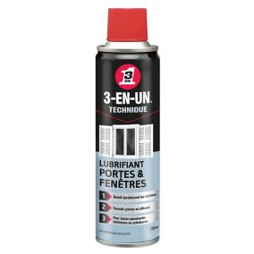 Lubrifiant Portes & Fenêtres 3-EN-UN TECHNIQUE 250ml