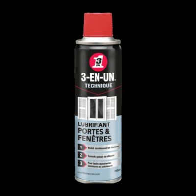 Lubrifiant Portes & Fenêtres 3-EN-UN TECHNIQUE 250ml