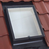 Lucarne de toit ouvrant gauche Geom Aero double vitrage 45 x h.60 cm