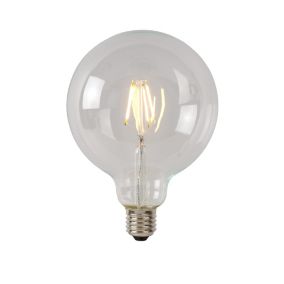 Lucide G125 Class A - Ampoule filament - 12,5 cm - LED - E27 - 1x7W 2700K - Transparent