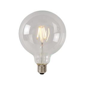 Lucide G95 Class A - Ampoule filament - 9,5 cm - LED - E27 - 1x7W 2700K - Transparent