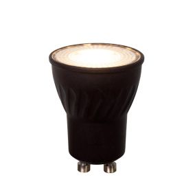 Lucide MR11 - Ampoule led - 3,5 cm - LED Dim. - GU10 - 1x3,8W 2700K - Noir