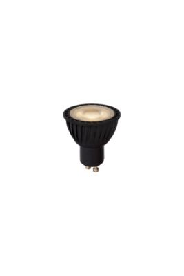 Lucide MR16 - Ampoule led - 5 cm - LED Dim. - GU10 - 1x5W 3000K - Noir