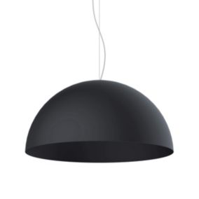 LUMICOM - CASSIS Suspension, 1XE27, max 42W, métal, gris anthracite, D60cm