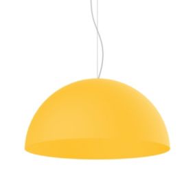 LUMICOM - CASSIS Suspension, 1XE27, max 42W, métal, jaune, D60cm