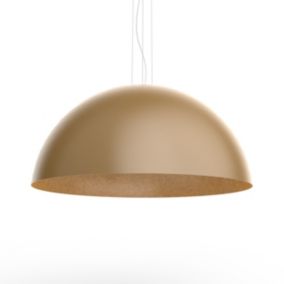 LUMICOM - CASSIS Suspension, 1XE27, max 42W, métal, noir mat, D80cm