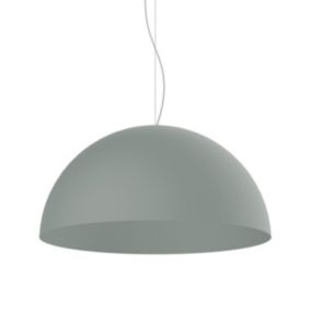 LUMICOM - CASSIS Suspension, 1XE27, max 42W, métal, vert iceberg, D60cm