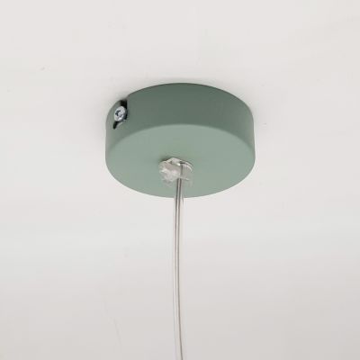 LUMICOM - CLASSIC Plafonnier, 3XE27, max 42W, métal, iceberg green, D.60cm