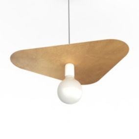 LUMICOM - CLOUD Suspension, 1XE27, max 42W, métal, feuille d'or, 50x42cm