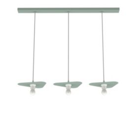 LUMICOM - CLOUD Suspension, 3XE27, max 42W, métal, vert iceberg, 25x20cm