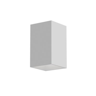LUMICOM - CUBE Plafonnier, 1X GU10, max 33W, métal, blanc mat, H10cm ...