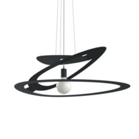 LUMICOM - DILATE Suspension, 1X E27, max 42W, métal, anthracite, D.80cm