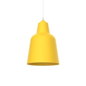 LUMICOM - DONG Suspension, 1X E27, max 42W, métal, jaune, D.25cm