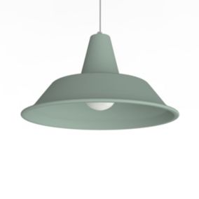 LUMICOM - DUNA Suspension, 1XE27, max 42W, métal, vert iceberg, D.45cm