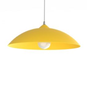 LUMICOM - FLASH Suspension, 1X E27, max 42W, métal, zinc yellow, D.40cm