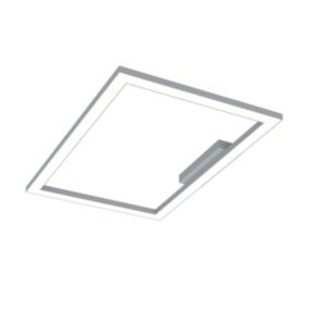 LUMICOM - FLOOR Plafonnier, STRIP LED, 38W/m, 3000K, métal, gris, 40x60cm