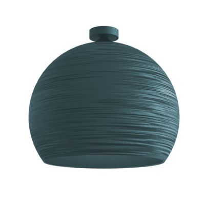LUMICOM - FOCUS Plafonnier, 1X E27, max 42W, métal, bleu méditerranéen, D.40cm