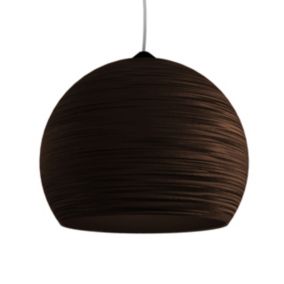 LUMICOM - FOCUS Suspension, 1X E27, max 42W, métal, marron corten, D.50cm