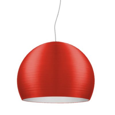 LUMICOM - FOCUS Suspension, 1X E27, max 42W, métal, rouge brillant/blanc, D.25cm