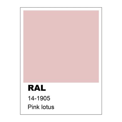 LUMICOM - FORM Q Plafonnier, 3X GU10, max 33W, métal, rose, 30x30cm