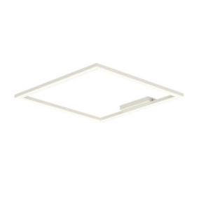 LUMICOM - FRAME Plafonnier, STRIP LED, 46W/m, 3000K, métal, blanc brillant, L60cm