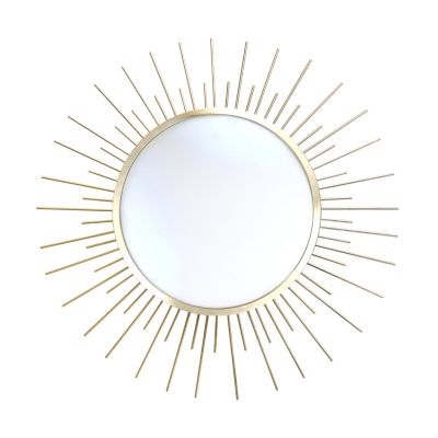 LUMICOM - ICARO Plafonnier, LED INTEGREE, 18W, 4000K, métal/verre, anodic gold, D.60cm