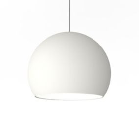 LUMICOM - JOE Suspension, 1X E27, max 42W, métal, blanc mat, D.40cm