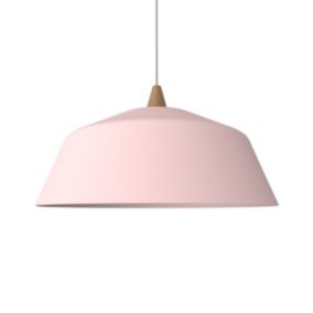 LUMICOM - KON Suspension, 1X E27, max 42W, métal, rose, D.50cm