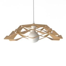 LUMICOM - MIGRA Suspension, 1X E27, max 42W, métal, anodic gold, D.40cm