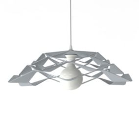 LUMICOM - MIGRA Suspension, 1X E27, max 42W, métal, gris, D.60cm