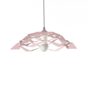 LUMICOM - MIGRA Suspension, 1X E27, max 42W, métal, rose, D.40cm