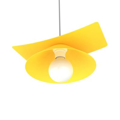 LUMICOM - MILLER Suspension, 1X E27, max 42W, métal, jaune, D.25cm
