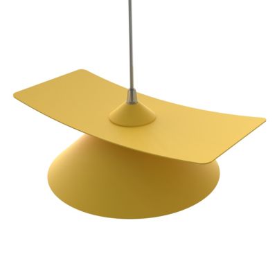 LUMICOM - MILLER Suspension, 1X E27, max 42W, métal, jaune, D.25cm