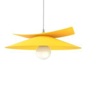 LUMICOM - MILLER Suspension, 1X E27, max 42W, métal, jaune, D.40cm