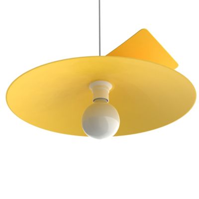 LUMICOM - MILLER Suspension, 1X E27, max 42W, métal, jaune, D.40cm