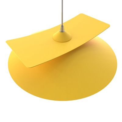LUMICOM - MILLER Suspension, 1X E27, max 42W, métal, jaune, D.40cm