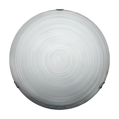LUMICOM - MILLERIGHE Plafonnier, 2X E27, max 42W, verre sérigraphié, D.40cm
