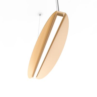 LUMICOM - MIRROR 1X Suspension, STRIP LED, 17W/m, 4000K, metal, or anodic, L90cm