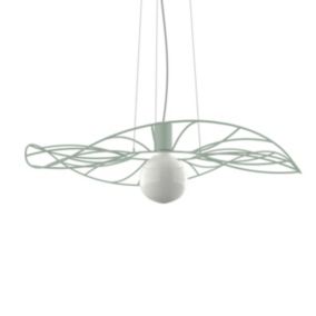 LUMICOM - MUSA Suspension, 1X E27, max 42W, métal, vert iceberg, D.60cm