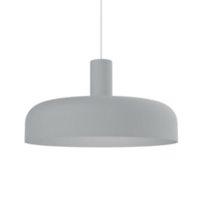 LUMICOM - NADIR Suspension, 1X E27, max 42W, métal, gris, D.40cm