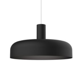 LUMICOM - NADIR Suspension, 1X E27, max 42W, métal, noir mat, D.40cm