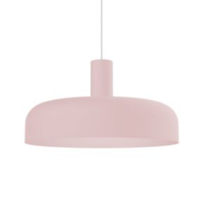 LUMICOM - NADIR Suspension, 1X E27, max 42W, métal, rose, D.40cm