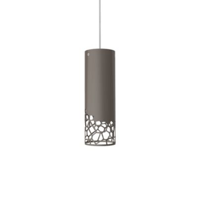 LUMICOM - ORGANIC Suspension, 1X E27, max 42W, métal, gris anthracite, H30cm