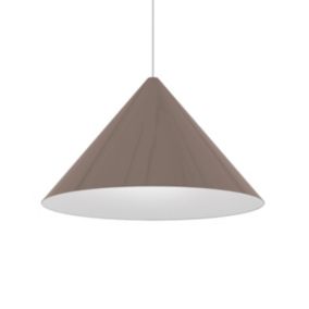 LUMICOM - PINOCCHIO Suspension, 1X E27, max 42W, métal, gris /blanc, D.70cm