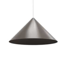 LUMICOM - PINOCCHIO Suspension, 1X E27, max 42W, métal, gris , D.50cm