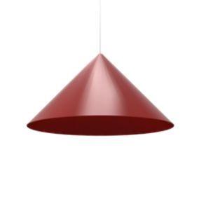 LUMICOM - PINOCCHIO Suspension, 1X E27, max 42W, métal, rouge brillant, D.50cm