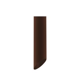 LUMICOM - ROND COUPE Plafonnier, 1x GU10, max 33W, métal, marron corten, D.6cm x H30cm